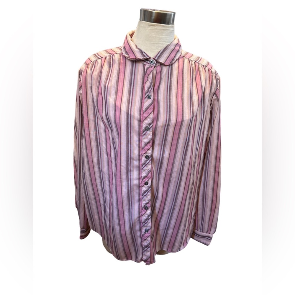 Let Oak Hill Vintage striped blouse